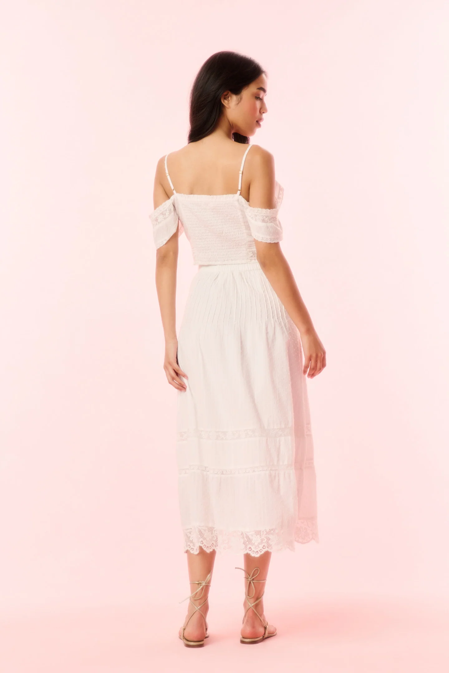 Allesia Cotton Midi Skirt - Image 4