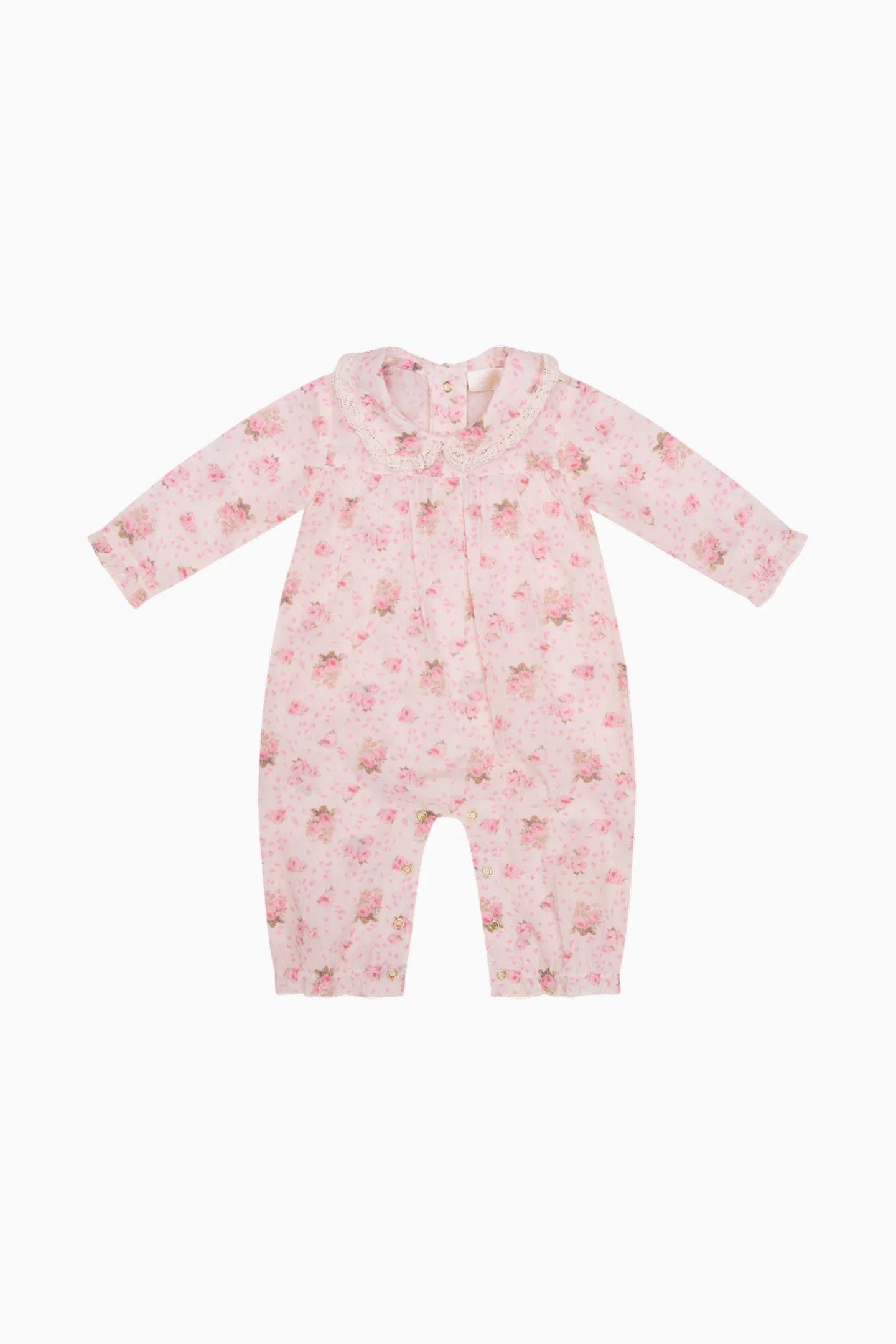 Baby Lany Cotton Floral Onesie - Image 2