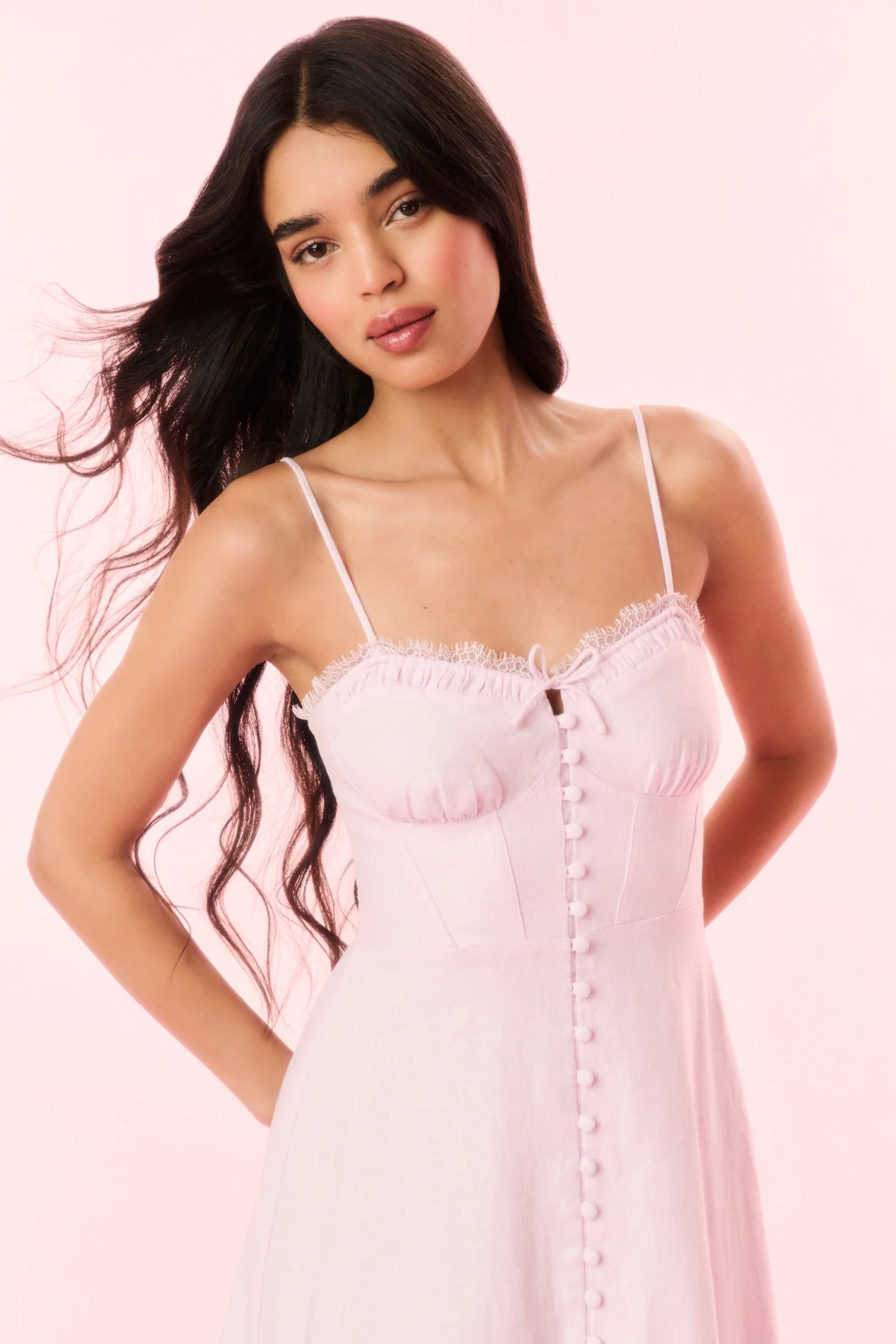 Linella Linen Maxi Dress - Image 2