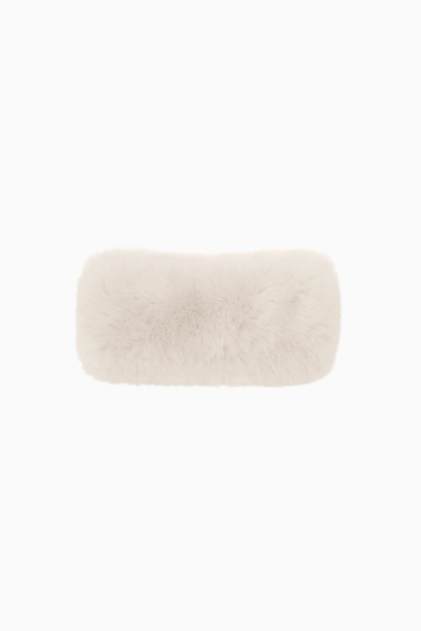LoveShackFancy x MAX&MOI Bandeau Faux Fur Headband - Image 3