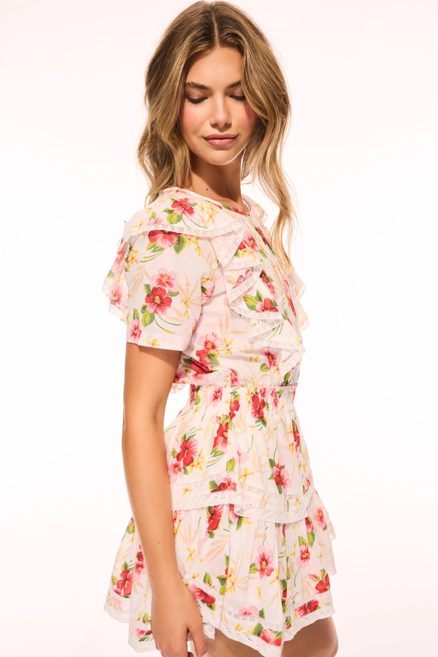 Natasha Upcycled Cotton Mini Dress - Image 16