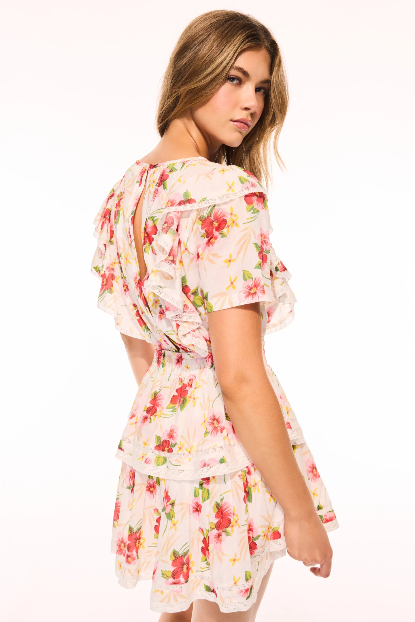 Natasha Upcycled Cotton Mini Dress - Image 17