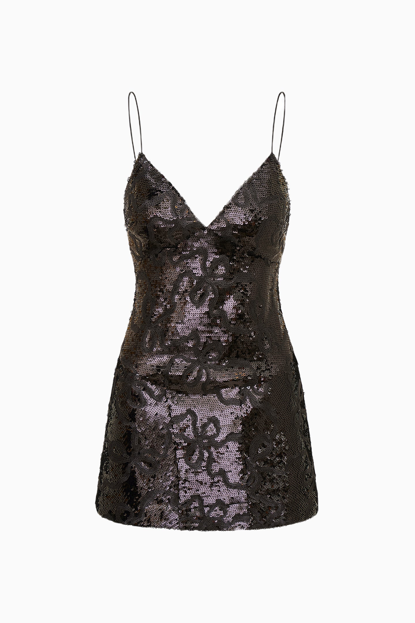 Sabeline Sequin Winding Bow Mini Dress - Image 12