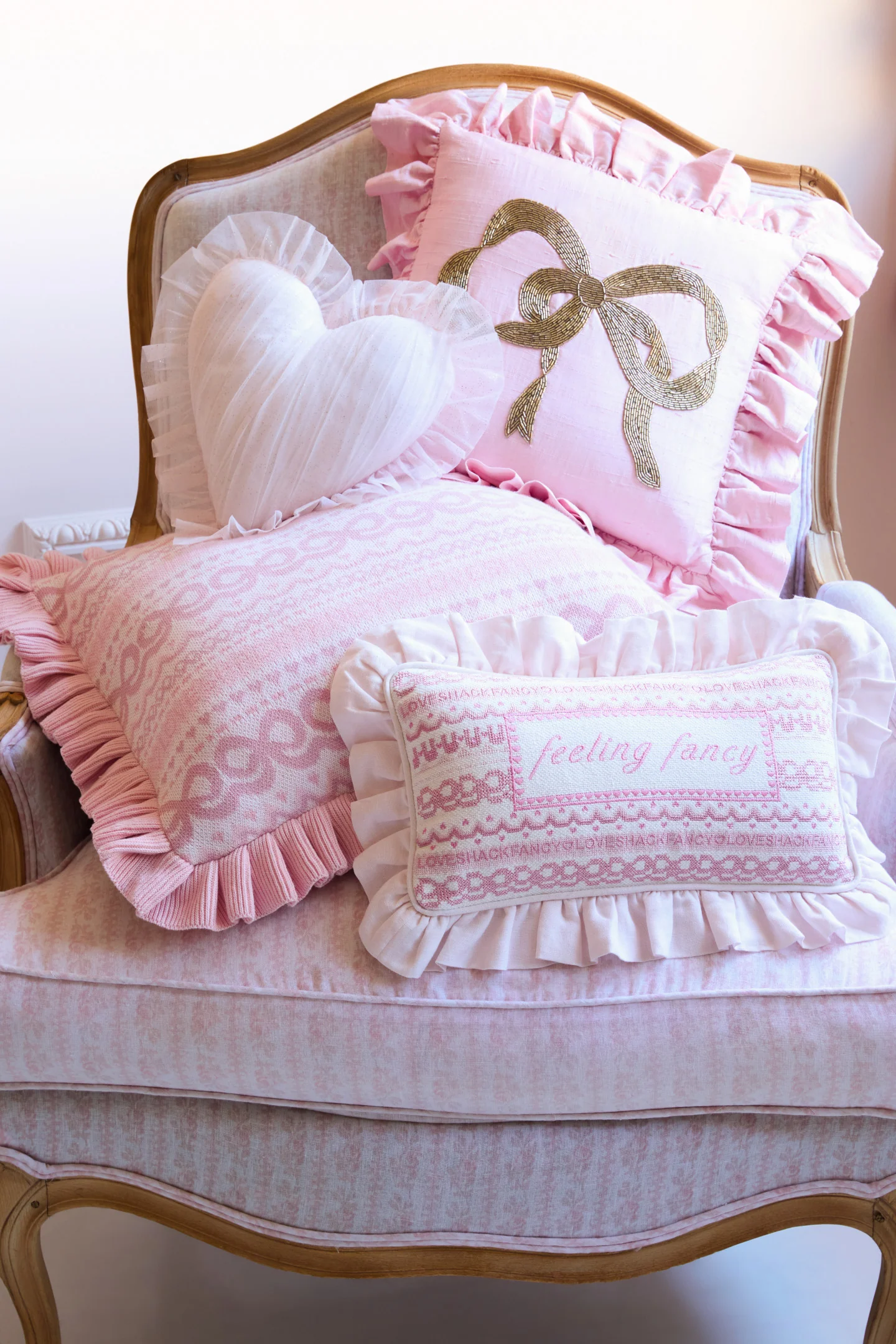 Sugarplum Ruffle Pillow - Image 2