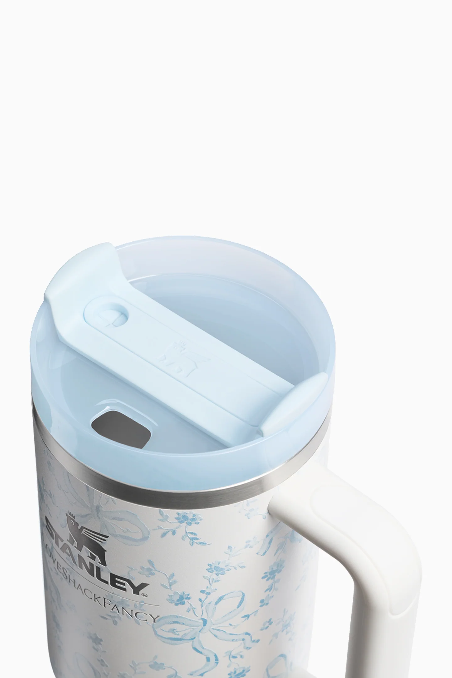 Stanley 1913 The Quencher H2.0 Flowstate Tumbler | 40 OZ in Winter Ice - Image 2